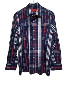 CAROLINA HERRERA PLAID MEN SHIRT - Picture 1 of 6