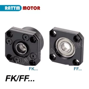 Soporte de extremo de tornillo de bola 12 soportes rodamiento fijo FK/FF para máquina enrutadora CNC - Imagen 1 de 1