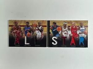2011 Panini Preferred All Star Booklet Lebron James Carmelo Anthony Dwyane Wade - Picture 1 of 8