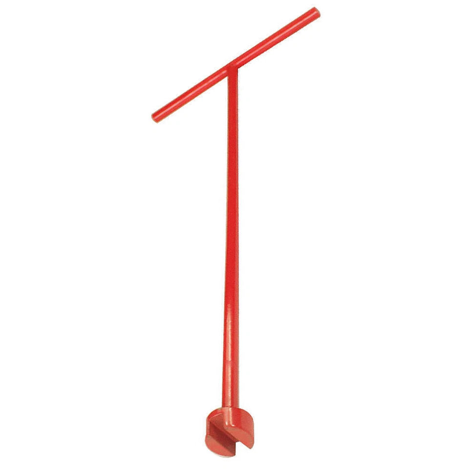 Westward 32 inch Steel Meter Key - Red (31MJ72)