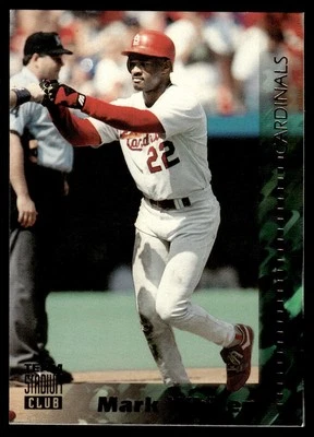 1994 Stadium Club Team #305 Mark Whiten - St. Louis Cardinals - Image 1 of 2