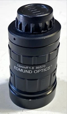 Edmund Optics 86570 12mm Focal Length Techspec HP Series Fixed Focal Length Lens - Image 1 of 4