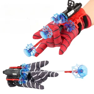 Spiderman Web Shooter Kids Toy Cosplay Launcher Spider Silk Glove Wrist Launcher - Picture 1 of 14