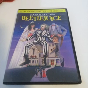 Beetlejuice (1988) Michael Keaton Geena Davis Fantasy Ghost Comedy Burton DVD - Picture 1 of 4