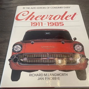 Chevrolet 1911-1985 By Richard M Langworth & Jan P Norbert 1984 1st Edition - Picture 1 of 12