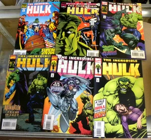 Marvel 1995 INCREDIBLE HULK ishs 429 430 431 432 433 434 NM Peter David gb - Bild 1 von 12