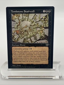 Tombstone Stairwell Mirage 1996 Near Mint Mtg Magic The Gathering Illus. Dom! - Picture 1 of 5
