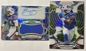 Topps Finest Sammy Watkins 2015 refractor azul automático/60 + refractor camuflaje/10 SP! - Imagen 1 de 5