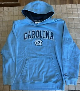 EUC! Vintage Colosseum Athletics Carolina Tar Heels Hooded Sweater - Size Kids L - Picture 1 of 8