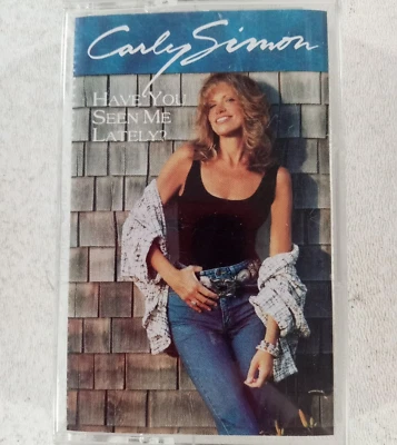 Carly Simon Have You Seen Me Lately 1990 Promo Arista Cassette Tape  - Image 1 of 3