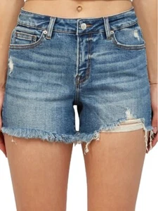 MICA MDP-H3056 Oxford Blue Mid Rise Classic Leg Shorts M - Picture 1 of 1