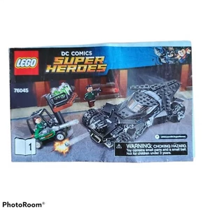 LEGO 76045 Manual de Instrucciones #1 DC Comics Super Heroes Kryptonita Interception - Imagen 1 de 3