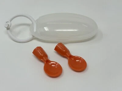 Couple a Spoons, Baby Food Pouch Toppers with Travel Case, No-Leak Spoons for - Image 1 of 4