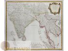 Les Indes Orientalis, Indien Siam Ceylon Karte. Vaugondy 1757