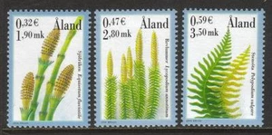 ALAND MNH 2001 SG188-190 SPORE PLANTS SET OF 3 - Picture 1 of 1