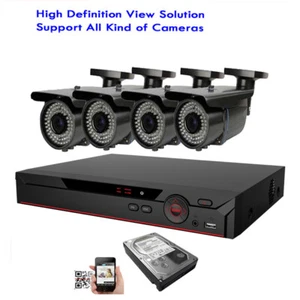 4Ch 6MP H.265 TVI DVR 1080P 4-in-1 2.6MP 2.8-12mm Lens 72IR Security Camera VC5r - Picture 1 of 6