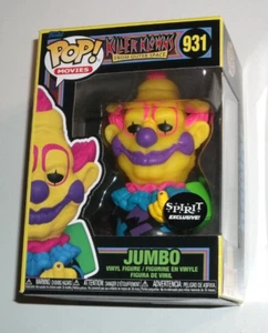 Funko Pop Killer Klowns from Outer Space #931 Jumbo Black Light, Spirit Excl. - Imagen 1 de 6