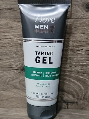 DOVE MEN + CARE Taming Gel/High Hold High Shine Well Defined Styling 7oz - Image 1 of 4