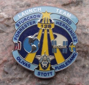 Rare NASA Launch Team Number 219 Space Shuttle STS 128 Space Mission Pin Badge - Picture 1 of 2