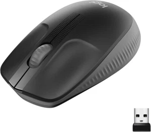 MOUSE WIRELESS LOGITECH M190 GRIGIO RICEVITORE USB PC MAC LAPTOP WIFI DESKTOP - Foto 1 di 5