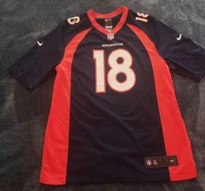 Maglia Nike Denver Broncos Payton Manning #18 taglia L grande NFL giocatori in campo - Foto 1 di 12