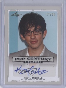 2014 Leaf Pop Century Silver 17/25 Kevin McHale #BA-KM1 Auto 0f4