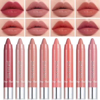 12 Colors Crayon Matte Lipsticks Pencil Waterproof Long Lasting Sexy Lip Sti ❀ - Image 1 of 4