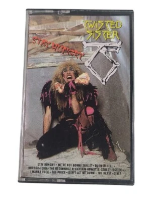 Twisted Sister Cassette Tape Stay Hungry 1984 Atlantic Records  - Image 1 of 4