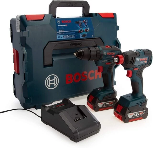 Bosch GSB 18V-55 + GDX 18V-200 Professional Brushless 18V Twinpack