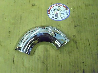 VICTORY,(PURE Polaris) - Shield, Heat, Manifold, Chrome, P/N#1261260.#  - Image 1 of 4