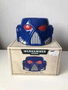 Space Marine geformter Keramikbecher Ultramarines Koyo neue Spiele Workshop Cup Neu im Karton - Bild 1 von 8