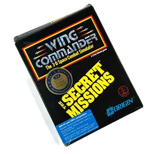 Wing Commander Le Missioni Segrete 1 & 2 Origin 1990 IBM PC Tandy Espansione 3,5" - Foto 1 di 17