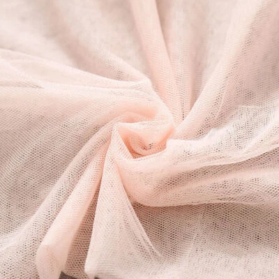 90x155cm Solid Color Nylon Mesh Net Tulle Fabric DIY Sewing Dress Wedding Decor - Image 1 of 4