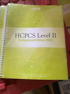 HCPCS 2022 Level II Professional Edition by American Medical Association (2022, - Foto 1 di 5