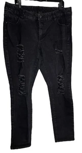 Women's Distressed stretch jeans from Kate & Charlie Sz 16W - Picture 1 of 4