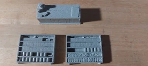 Ainsty Castings 3340 Trade Goods Counter and Shelves x 3 pieces Fantasy Scenery - Picture 1 of 3