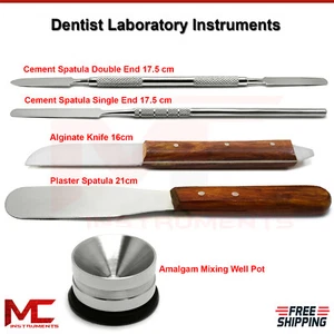 Laboratory Waxing Lab Tech Cement Mixing Instruments Sculpting Dentist Tools  - Picture 1 of 6