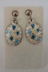 Neugablonz Dieter Knobloch: joyería tradicional clips de oreja estilo años 20 (85237) - Imagen 1 de 3