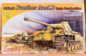 Dragon Models 1/72 # 7506 Panther Ausf. D Late/Pro Sd.Kfz.171 - Sealed Box LOOK - Picture 1 of 1