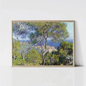 Claude Monet, Italian Coastal Town Poster Premium Quality Choose your Size - Picture 1 of 3