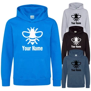 Kinder Hoodie Hummel Kapuzenpullover personalisiert Kinder Hoody Jungen Mädchen - Bild 1 von 7