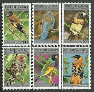 GUINEA. 1996. Birds Set. SG: 1691/96. Mint Never Hinged. - Picture 1 of 1