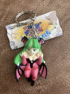 Vampire Saver Pocket Fighter Figur Schlüsselanhänger Morrigan Aensland Dark Stalkers - Bild 1 von 1