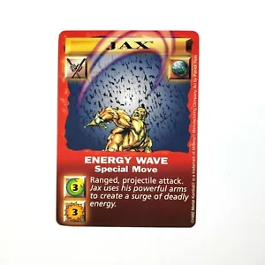 Juego de cartas Mortal Kombat Kard TCG 1992 Jax Energy Wave movimiento especial MP - Imagen 1 de 2