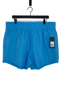 NEW Adidas Women's Woven Golf Tennis Shorts Size XL Sky Rush Athleisure Active - Picture 1 of 7