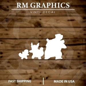 Evolution Creature| Fun Cartoon Character| Anime |Waterproof Vinyl Decal Sticker - Picture 1 of 6