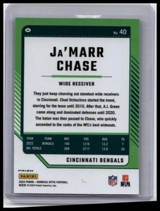 2024 Donruss Optic #40 Ja'Marr Chase Holo #45 - Picture 1 of 2