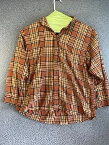 Roundtree & Yorke Grid Checked Dress Shirt Herren XXL Button Down - Bild 1 von 7