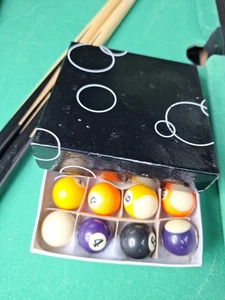 EXTREMELY RARE 1.5" MINIATURE BELGIAN ARAMITH BILLIARD BALLS - Picture 1 of 3