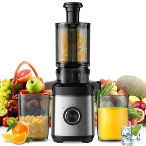 Juicer Machines, Cold Press Juicer for Whole Fruit and Vegetable, Masticating... - Picture 1 of 7